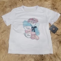 Girls Tee Flowers