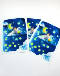 Image 2 of A4 - La pêcheuse d'étoiles