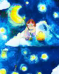 Image 4 of A4 - La pêcheuse d'étoiles