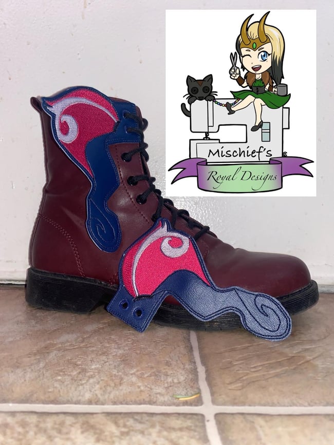 Hazbin Hotel Shoe Wings