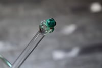 Image 6 of Frog with a Mushroom Glass Stir Stick