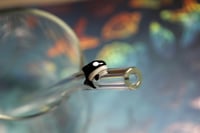 Image 1 of Orca Glass Drinking Straw