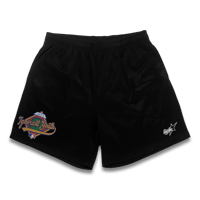 Image 1 of Spring Training Mesh Shorts - Black