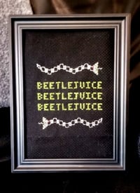 Image of Beetlejuice Cross Stitch 