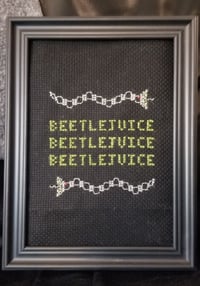 Image of Beetlejuice Cross Stitch 