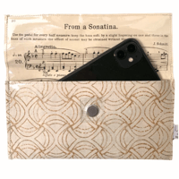 Image 1 of Wallpaper and Sheet Music Wallet - Celtic Weave + Sonatina