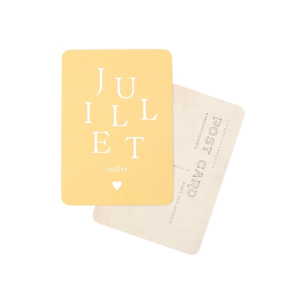 Image of Carte Postale JUILLET / ADELE