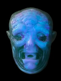 Image 3 of "Icebaby" Crybaby Wall Hanger Glow and UV Resin One Off
