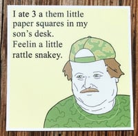 Image 1 of Hosscat Pak of 7 square decals