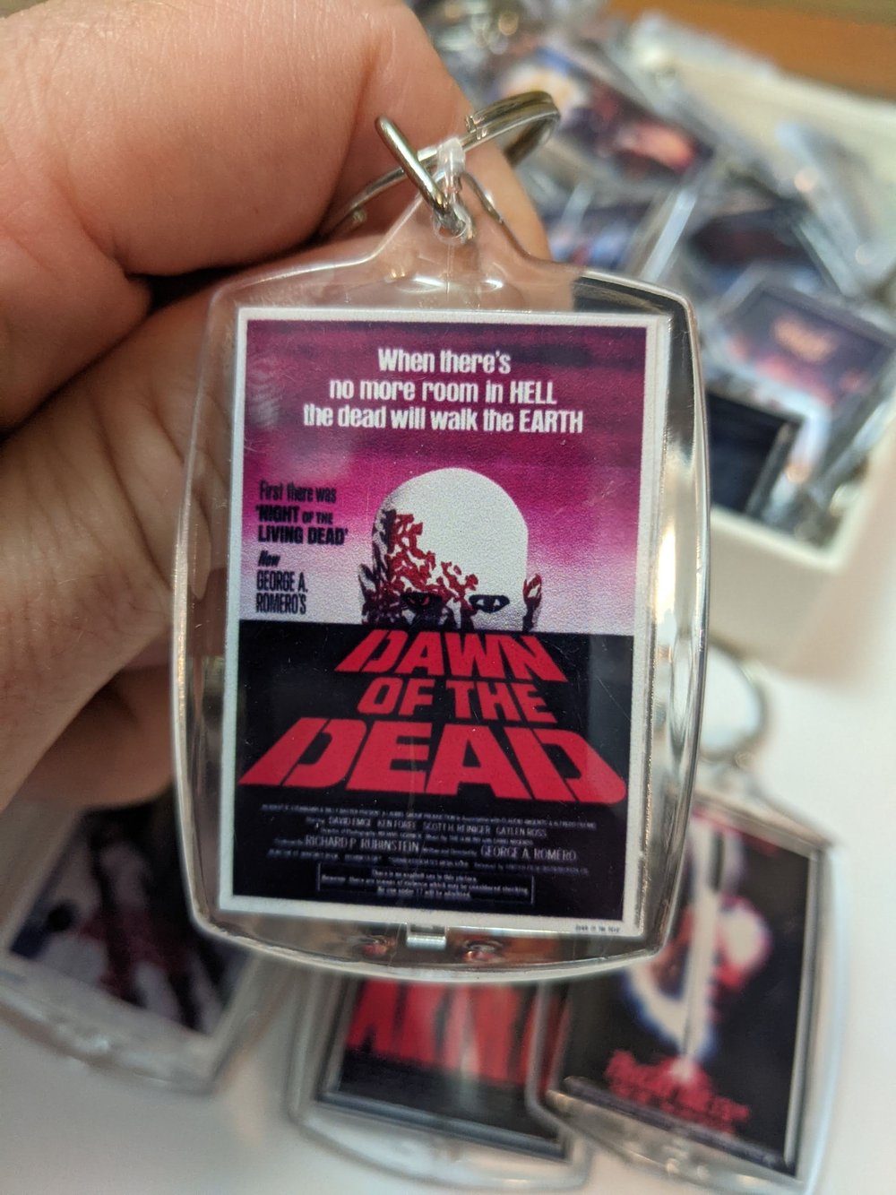 Various Movie Poster Keychains