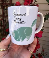 Image 2 of Chinchilla Yoga Coffee Mug