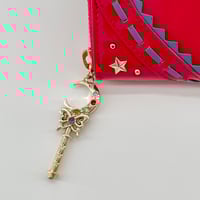 Image 3 of Sailor Moon x Anna Sui Patent Leather Moon Stick Long Wallet