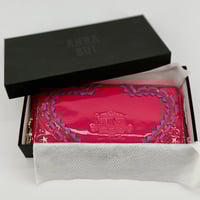 Image 1 of Sailor Moon x Anna Sui Patent Leather Moon Stick Long Wallet