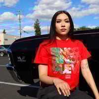 Image 2 of CINCO CINCO NUEVE Raza TEE (White Ink)