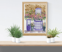 Image 1 of The Purple Flat- original artwork 