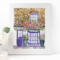 Image 2 of The Purple Flat- original artwork 