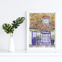 Image 3 of The Purple Flat- original artwork 