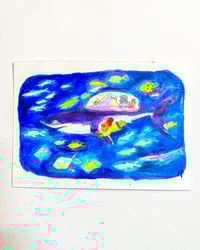 Image 3 of A6 - Le requin bus - Illustration originale