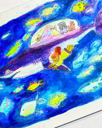 Image 4 of A6 - Le requin bus - Illustration originale