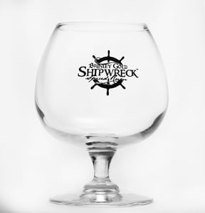 Image of BGR Shipwreck Snifter Glass