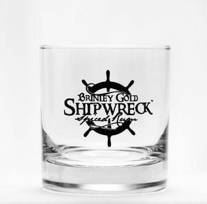 Image of BGR Shipwreck Rocks Glass