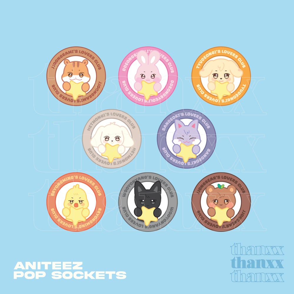 Image of In stock  | ANITEEZ pop sockets