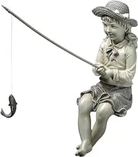 SMALL NELLIES BIG CATCH STATUE