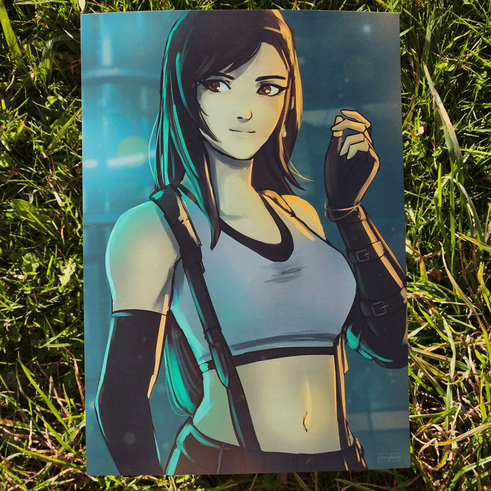 Image of Tifa FFVII - Print