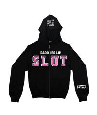 Image 1 of SCENE SLUT FULL ZIP HOODIE