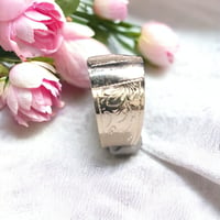 Image 4 of 1890 German silver spoon ring