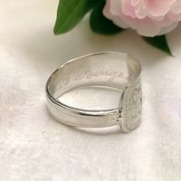 Image 3 of 1890 German silver spoon ring