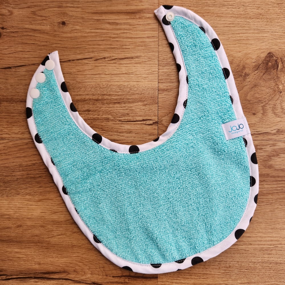 Image of Dribble Bib - Large Dots