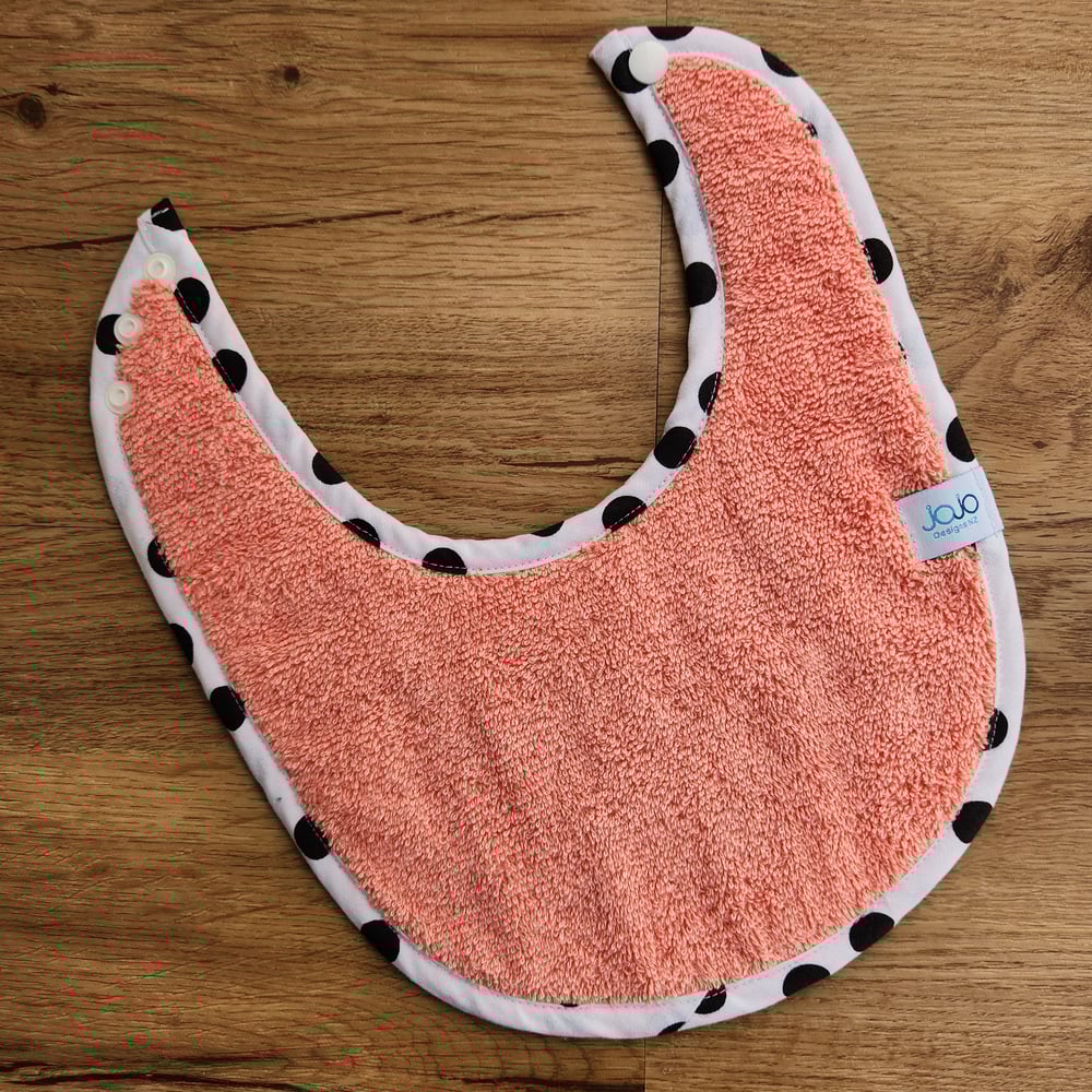 Image of Dribble Bib - Large Dots