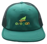 Image 1 of Avegan Multi color Trucker (Green)