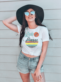 Image 1 of Tide & Timber Co. Lake It Easy Retro - Dark Unisex t-shirt