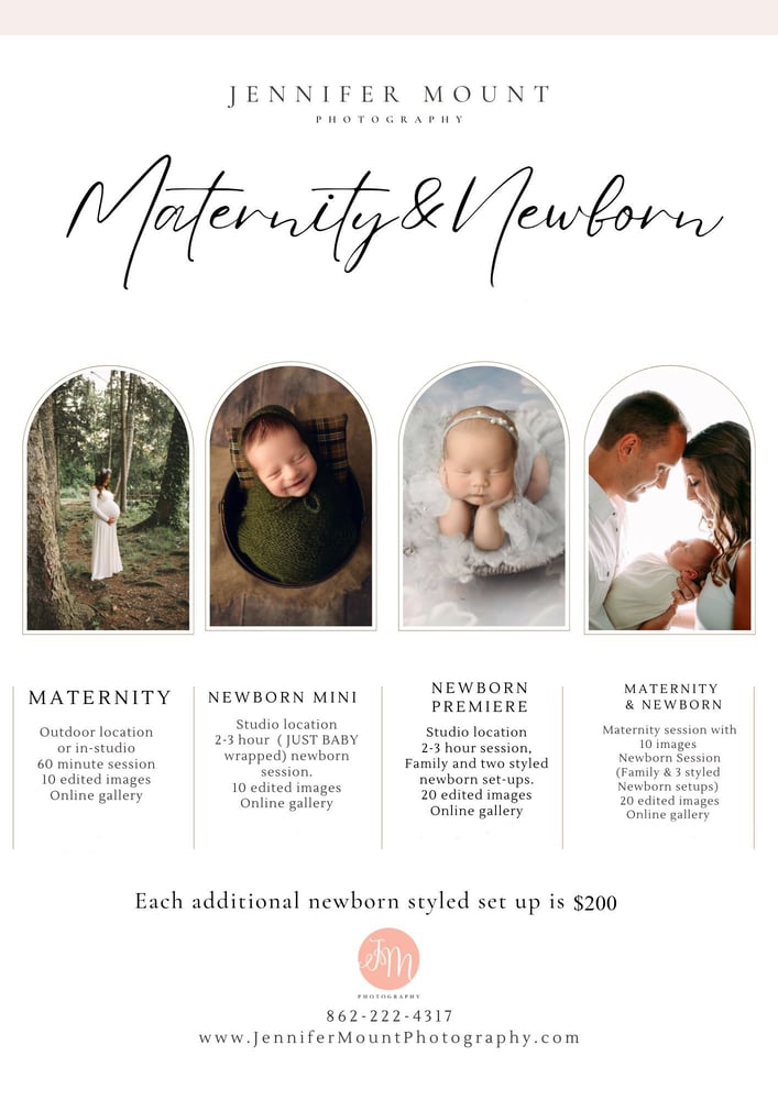 Image of {DEPOSIT ONLY} Newborn Session 