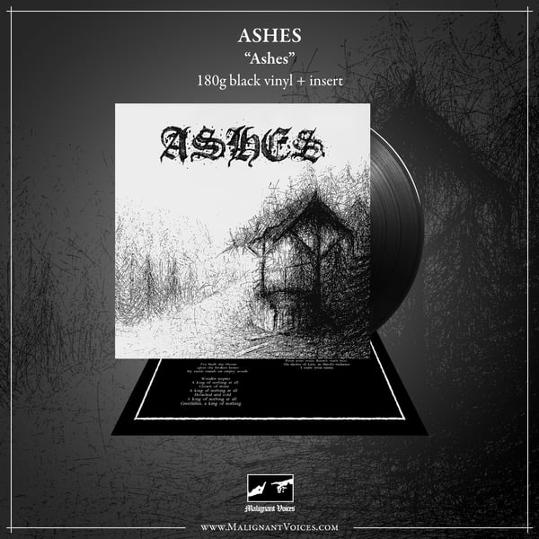 Image of ASHES - Ashes LP (black vinyl)