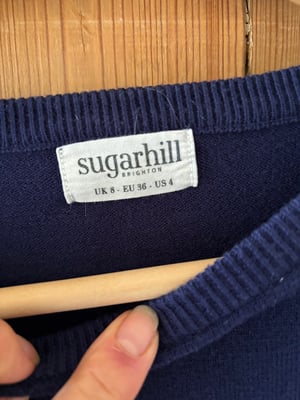 Multi stripe Sugarhill jumper - size small 