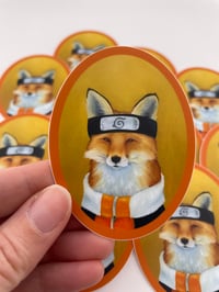 Image 1 of Naruto Fox Cosplay Sticker