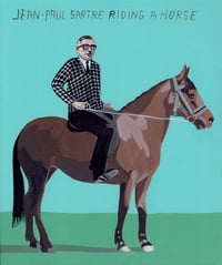 SARTRE ON A HORSE