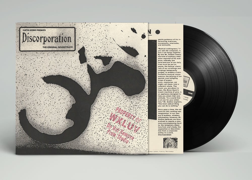 Image of Curtis Godino Presents- Discorporation (The Original Soundtrack) 