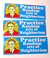 Image 1 of Mr Rogers Bumper Sticker