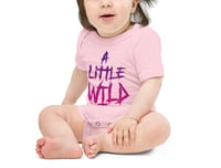 Image 9 of A Little WILD Magenta Baby Onesie