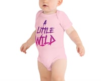 Image 7 of A Little WILD Magenta Baby Onesie