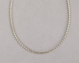 Image of 9ct gold faceted chain Necklace