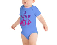 Image 4 of A Little WILD Magenta Baby Onesie