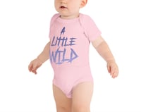 Image 4 of A Little WILD Vinca Baby Onesie