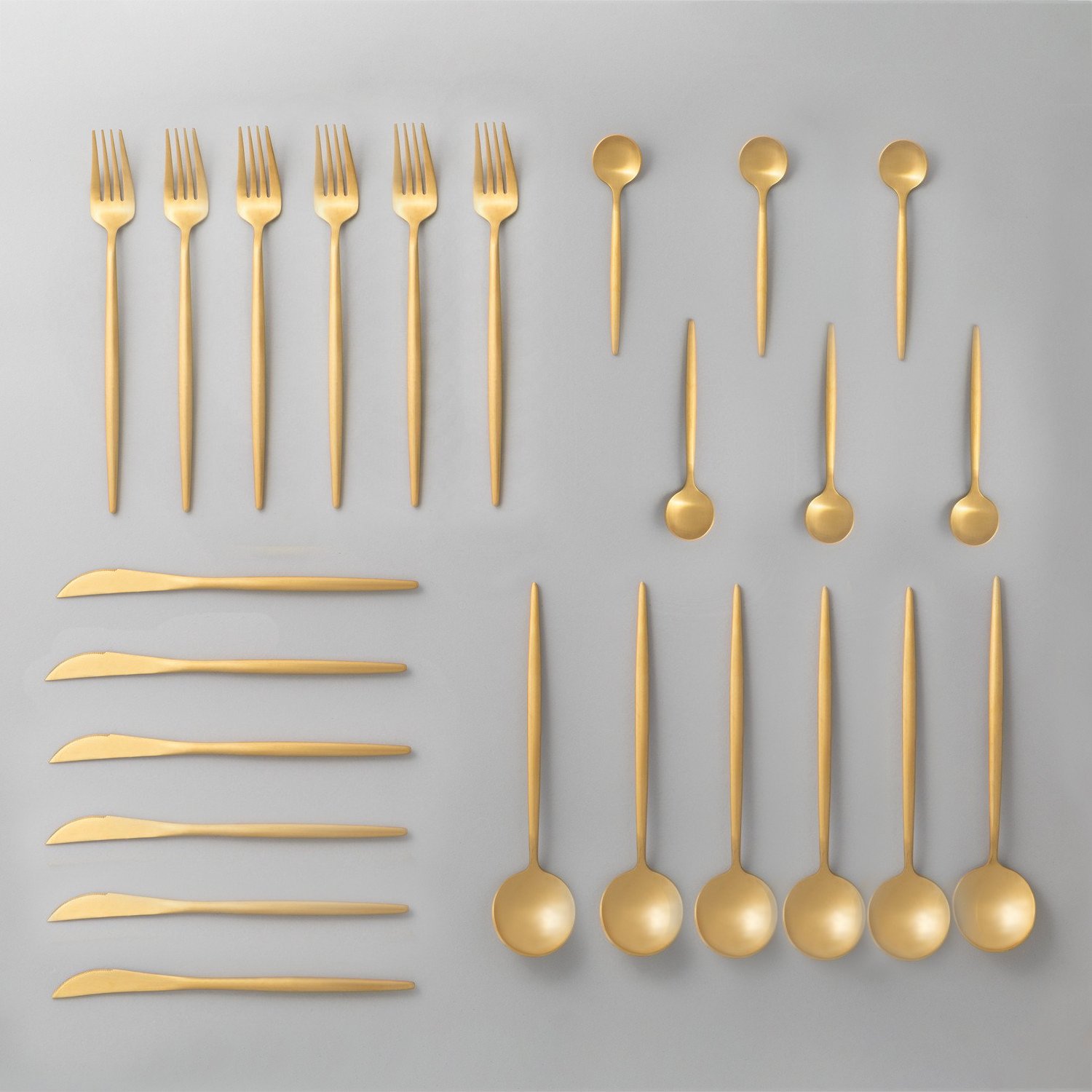 Image of Gold Flatware