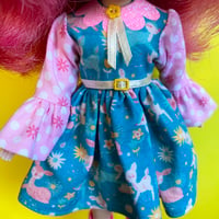 Image 2 of Oh Deer! Glitter Flower Collar Dress for Blythe 