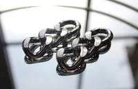 Image 1 of Ear Weights - Silver Curb Chain - Gauge Jewellery - Stretched Ears - Tunnels Plugs